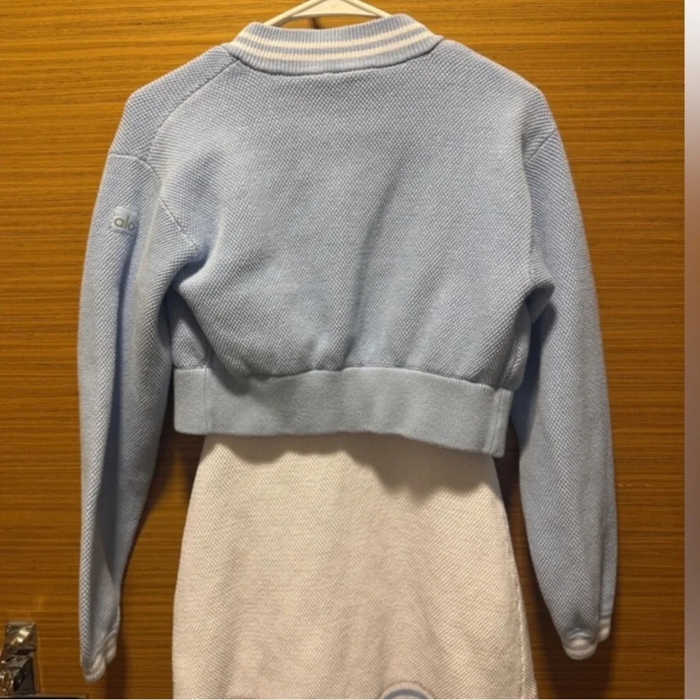 Alo Knitted Tennis Jacket Only